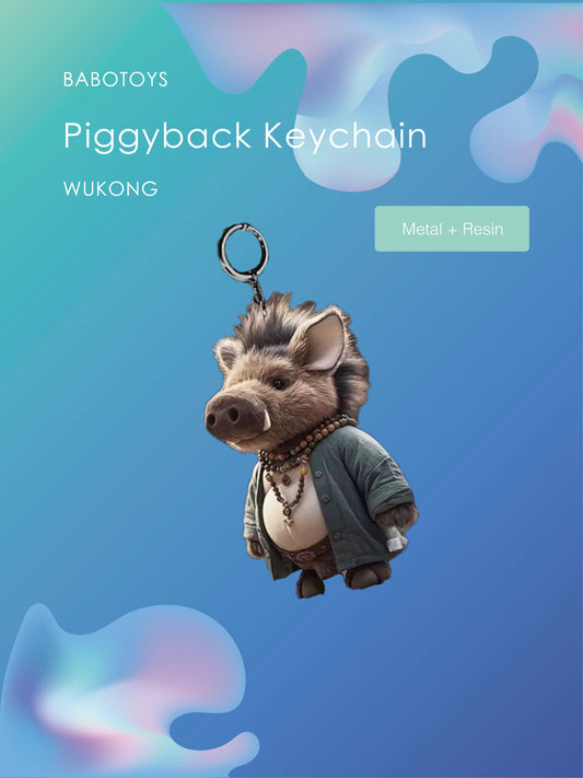 Babotoys Piggyback keychain