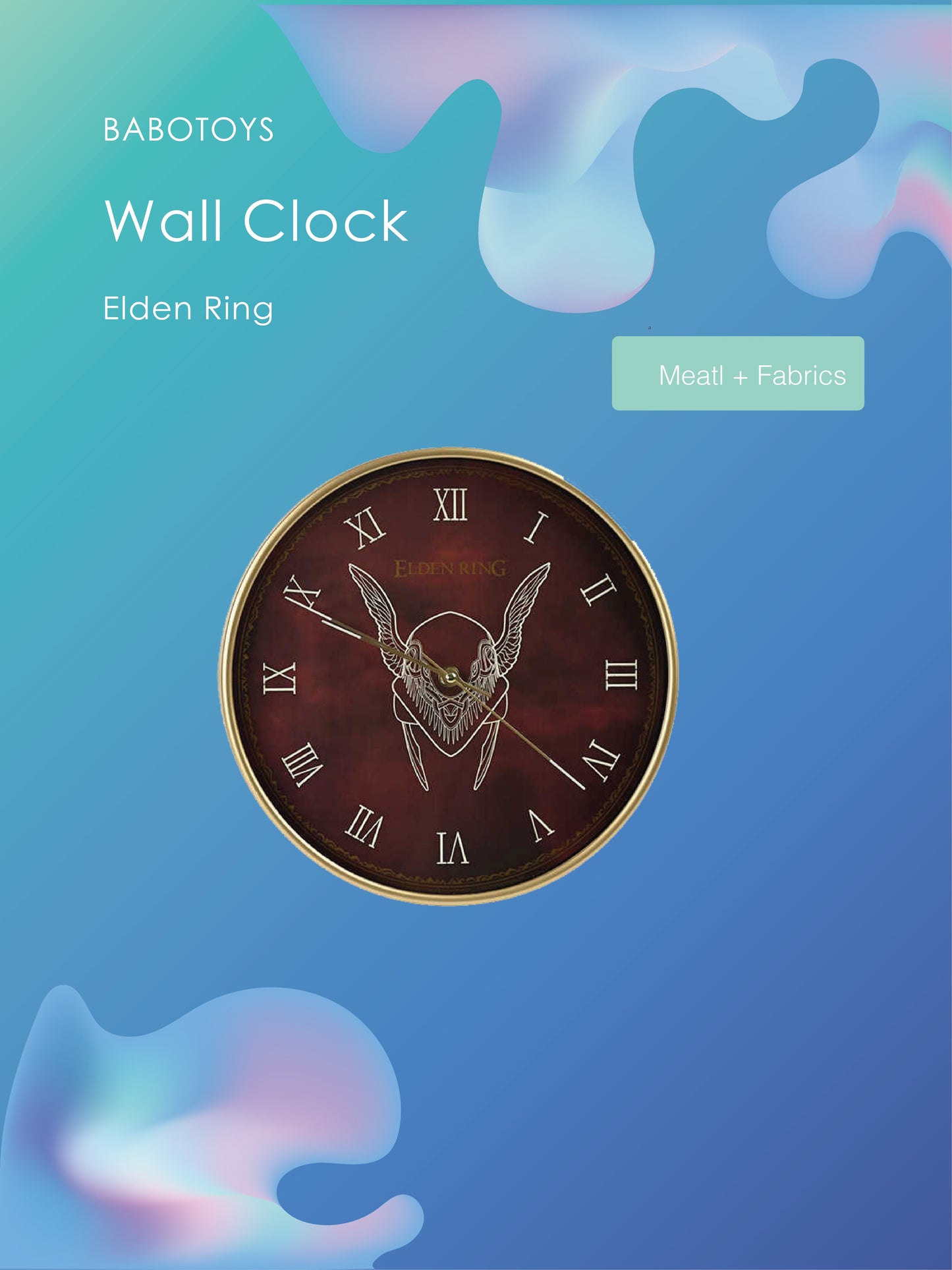 Babotoys Wall Clock