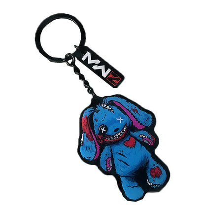 Babotoys Zombie Rabbit Keychain