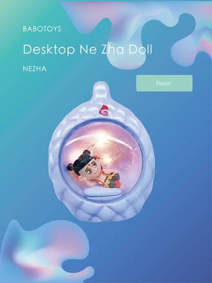 Desktop Ne Zha Doll