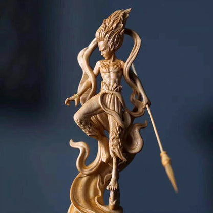 NEZHA Wood Doll