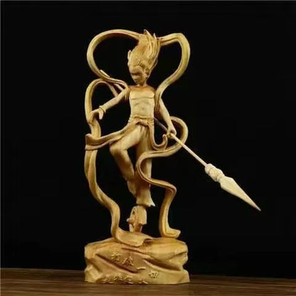 NEZHA Wood Doll