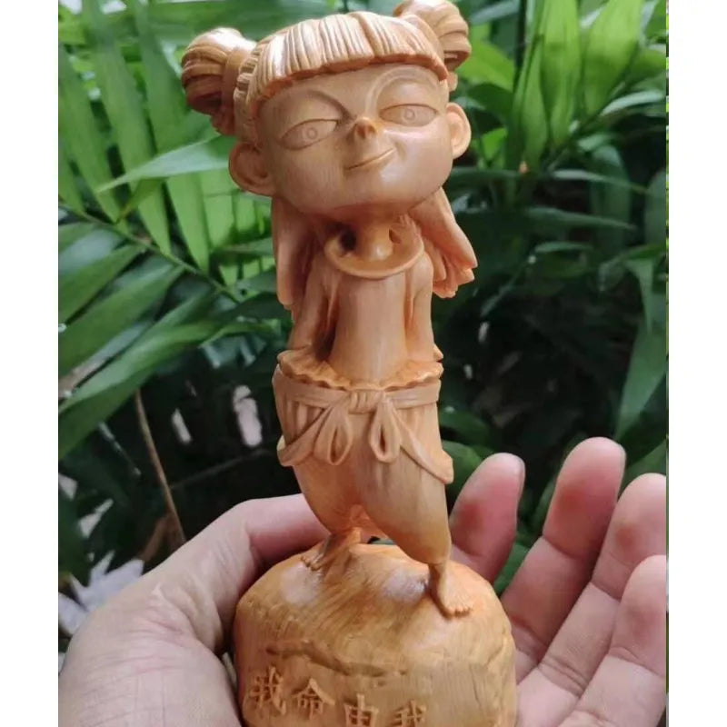 NEZHA Wood Doll