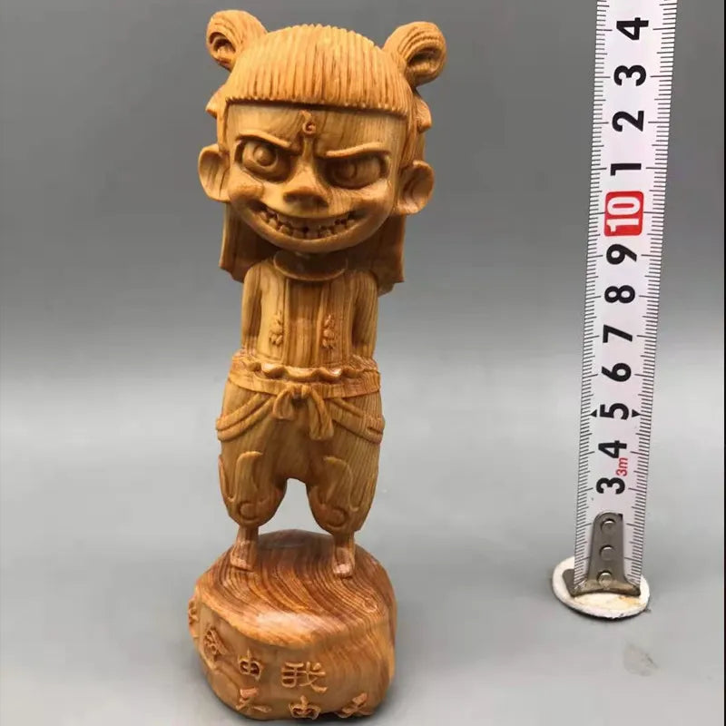 NEZHA Wood Doll